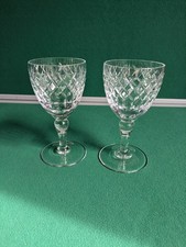 2 x Royal Brierley Crystal