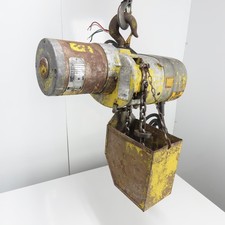 Budgit 113454-5 1 Ton 2000LB Electric Chain Hoist 3Ph 230/460V 15' Lift 8FPM