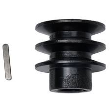 1PC Double V Belt Pulley For 20mm Bore Groove Pulley A Belt for 168F 170F Engine