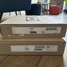 New IKEA EKET Cabinet Wall/Floor Unit - white - 35x25x35cm x 2. RRP £34.