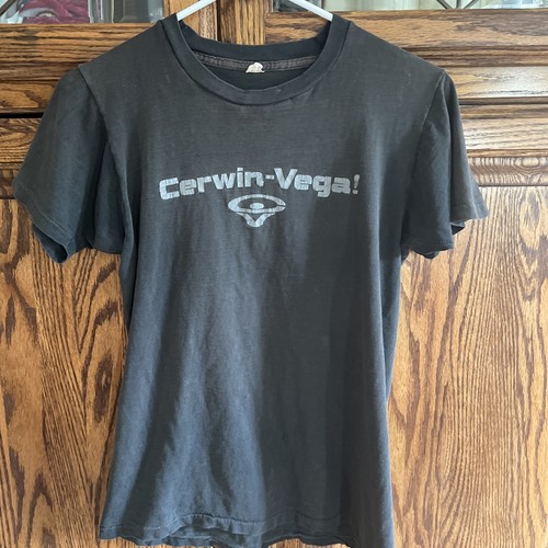 Vintage cerwin vega shirt - cerwin, vega!