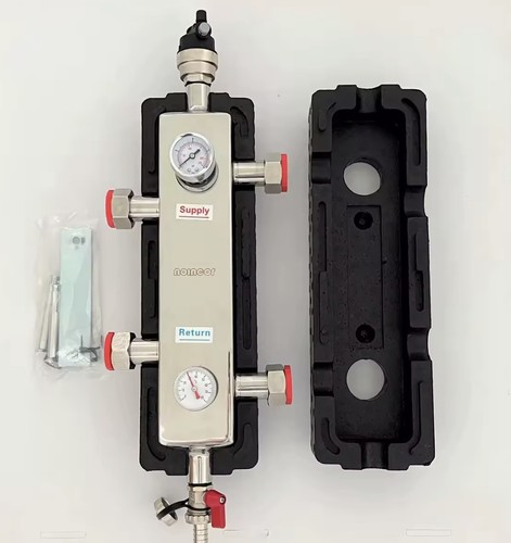 Low loss header hydraulic - low-loss,