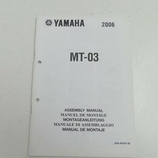 Yamaha MT03 Montageanleitung