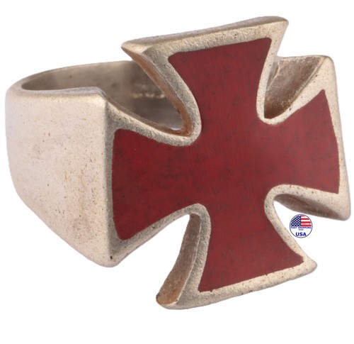 Big ring 835 silver - metal, ww1