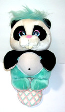 Vintage Wuzzles Pandeaver Plush Hasbro Softies Walt Disney 1986, Panda / Beaver