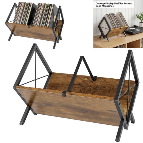 Vinyl record storage rack - record,