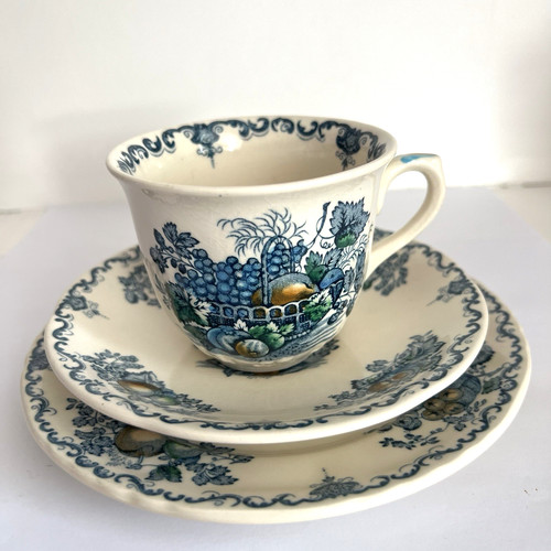 Masons ironstone fruit basket - masons,