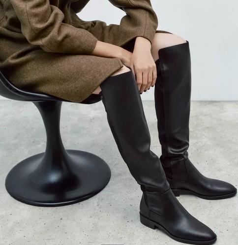 Zara faux leather fabric - faux,