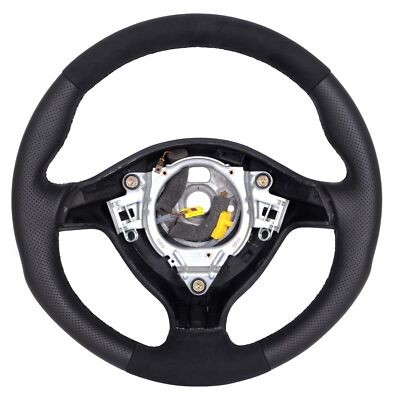 Leather steering wheel - wheel, fit