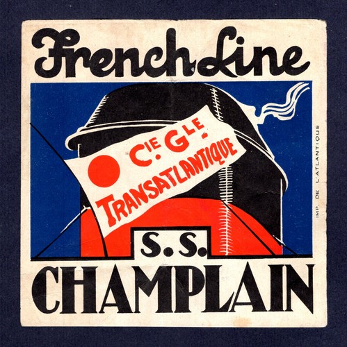 French line champlain - line, s.s.