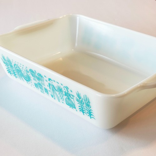 Vintage pyrex amish turquoise - pyrex,