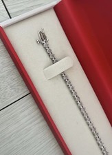 H. Samuel Silver Tennis Bracelet Elegant and timeless