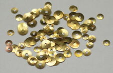 100 BRASS WASHERS wall clocks round hole clockmakers movements parts repairs new