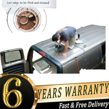 White Wind Driven Van Roof Vent Spinning Fan Low Profile Rotary Dog Horse Air