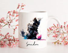 FREE POST MAINE COON CAT WHITE