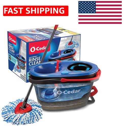 Cedar rinseclean spin mop - rinseclean,