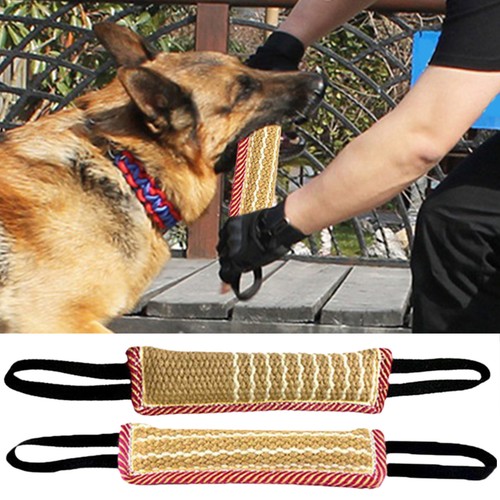 Durable jute dog bite tug - jute,