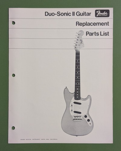 Fender duo sonic guitar - fender,