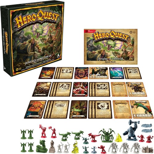 Avalon hill heroquest jungles - heroquest,