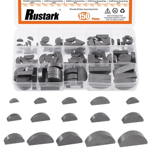 Rustark 150pcs sizes - 15,