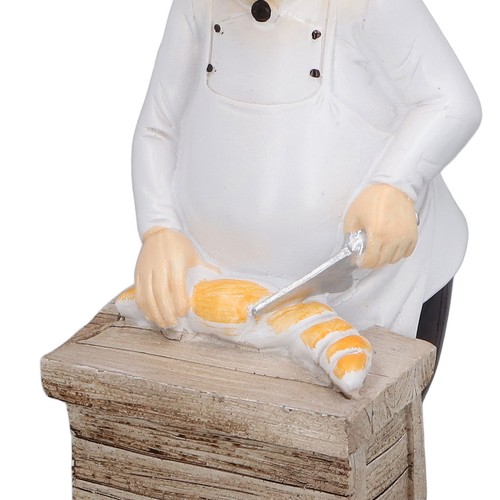 Resin chef statue - resin,