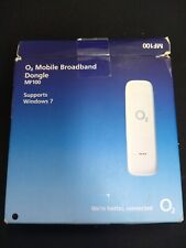MF100 O2 USB 3G Modem Mobile Internet Broadband Dongle. Used but Boxed