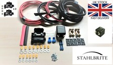 Camper van leisure battery kit, Leisure battery charger - 100Amp 5m Long