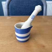 T G Green Cornishware Small Pestle & Mortar 