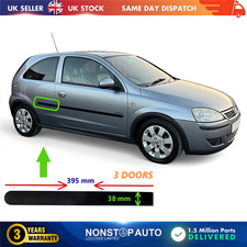 Door Moulding Trim Panel Rear Right For VAUXHALL Corsa C 2001-2006 172637