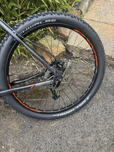 Mountain bike front - bike, suspension