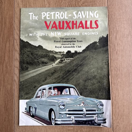 Vauxhall wyvern and velox - velox, 1952
