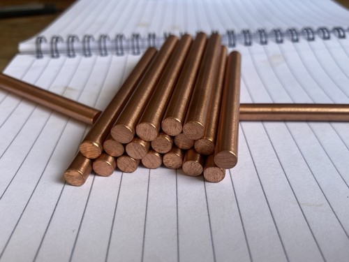 Copper rod round - copper,
