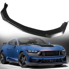 Front Bumper Lower Spoiler Splitter Trim For Ford Mustang GT EcoBoost 2024-2025