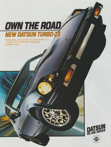 1982 datsun turbo car - 1982,