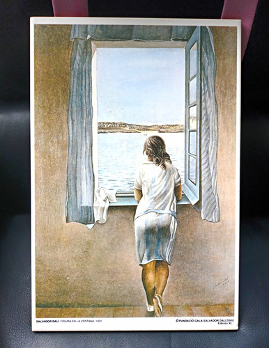 Salvador dali ceramic tile art - ceramic,