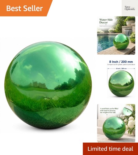 Inch gazing ball stainless - 8, ball,