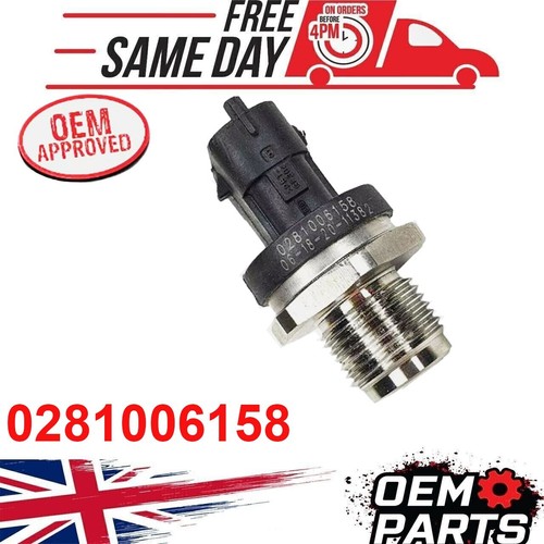 Fuel rail pressure sensor - pressure, for