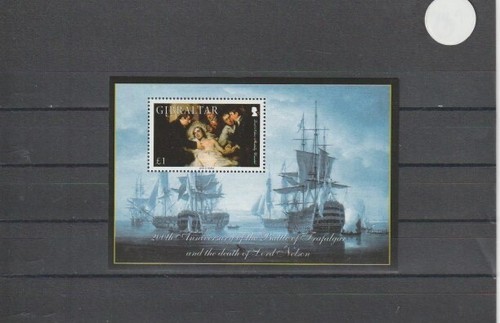 Gibraltar 2005 sg1144ms nhm - gibraltar,
