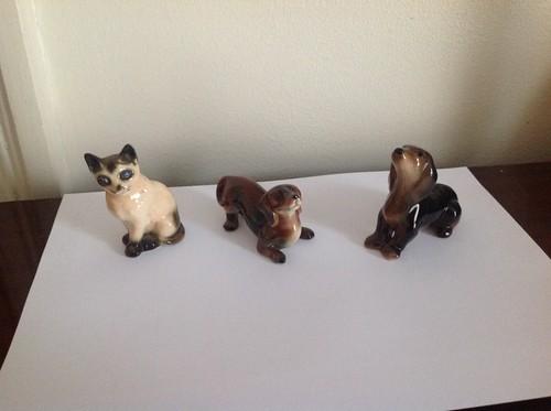 Vintage goebel siamese cat - siamese,