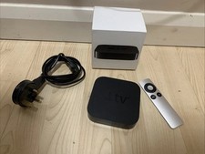 Apple TV 2nd Generation 8GB Remote, Box, Power Lead A1378 MC572B/A OS 5.3 Media