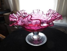 Antique vintage cranberry