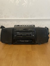 Phillips Turbo Bass AW7594 Cassette Radio Stereo Parts Only Vintage 