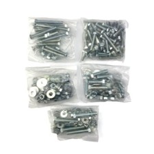 300 Assorted Universal BZP Hex Screws Bolts Nuts READ AD Ducati Mach 1 250