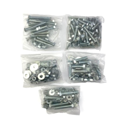 300 assorted universal bzp - 300, hex