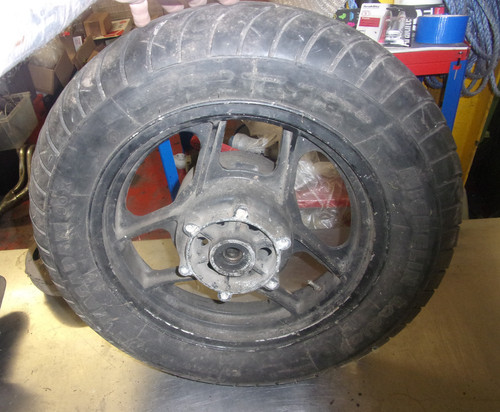 Kawasaki gpz1000rx rear - rear, back