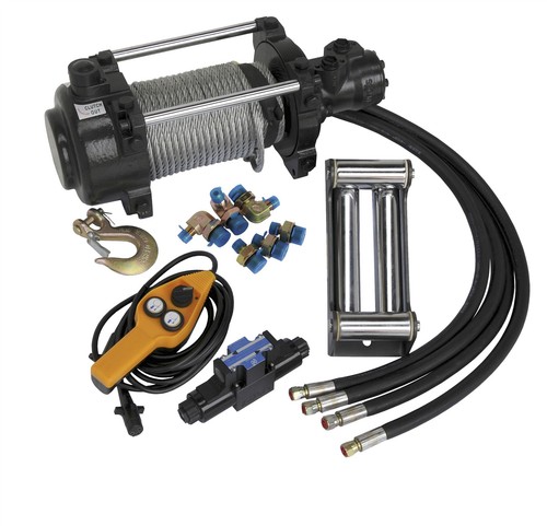 Hydraulic winch 9000lb for - winch,