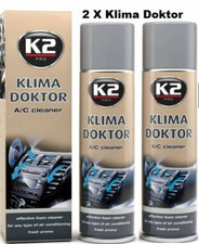 2x 500ml KLIMA DOKTOR AIR CONDITIONING System CLEANER Foam FRESH AIR CAR A/C PRO