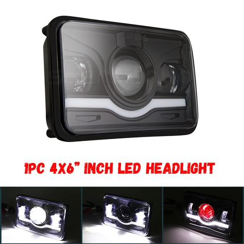 4x6 motorcycle square - square, led