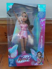 Winx Fairy Light up wings doll Flora