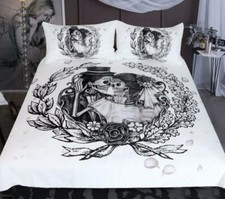 3D Wedding Couple ZHUA1780 Bed Pillowcases Quilt Duvet Cover Set Queen King Zoe